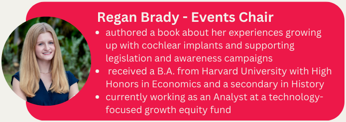 Regan Brady - Events Chair